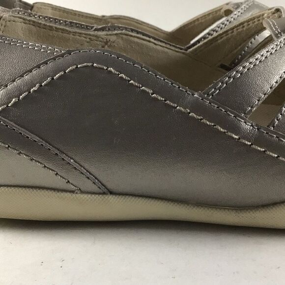 Abeo lite lucky womens shoes leather loafers silver size 9.5 - Picture 2 of 9
